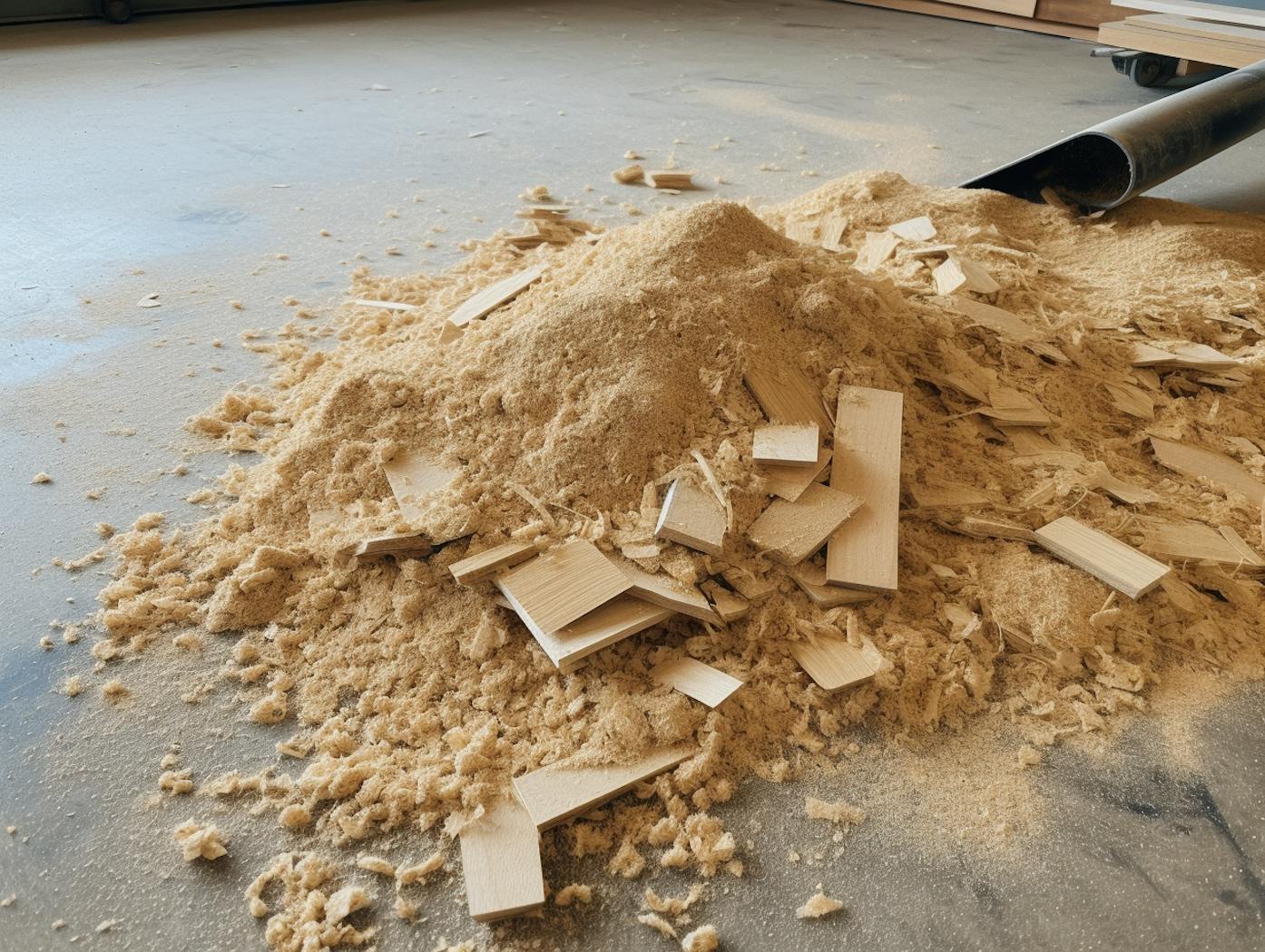 sawdust wood shavings