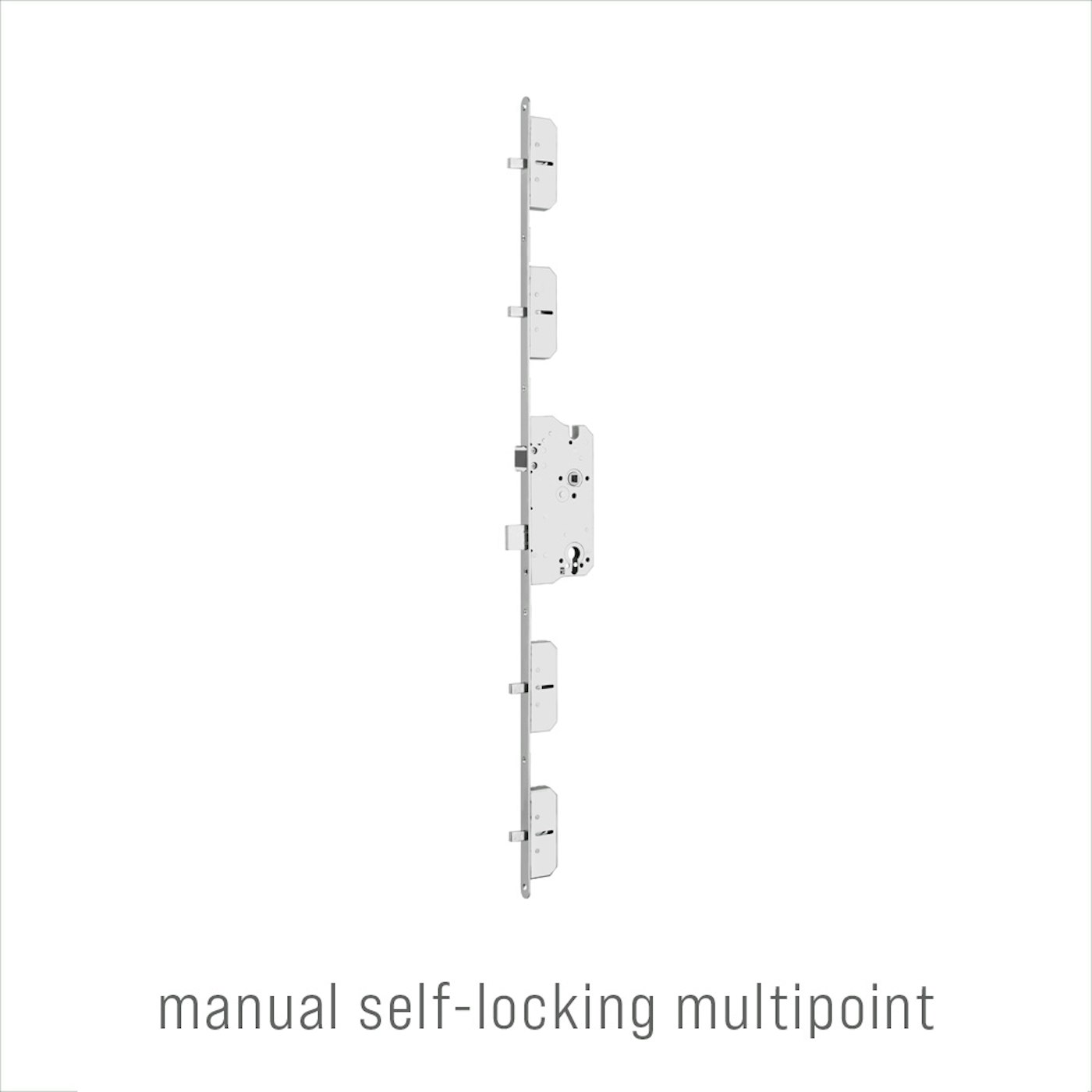 manual self locking multipoint lock
