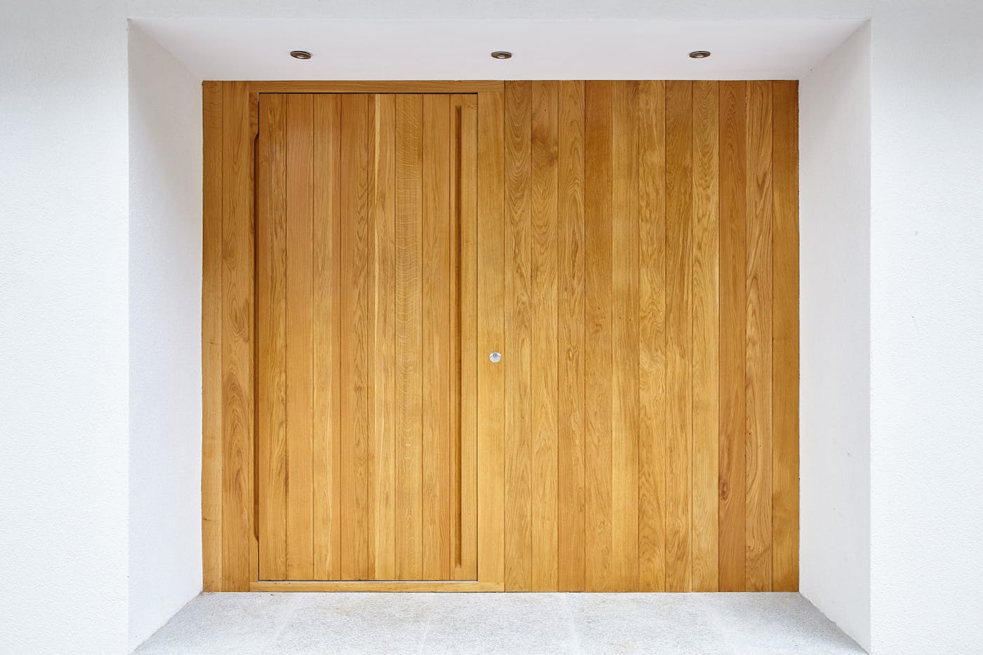 concealed handle for a minimalist look