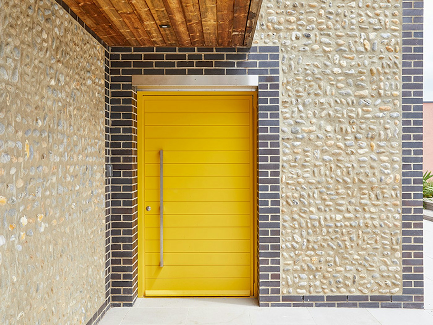 We've always loved a yellow door - this one is famous in Norfolk because it attracts attention