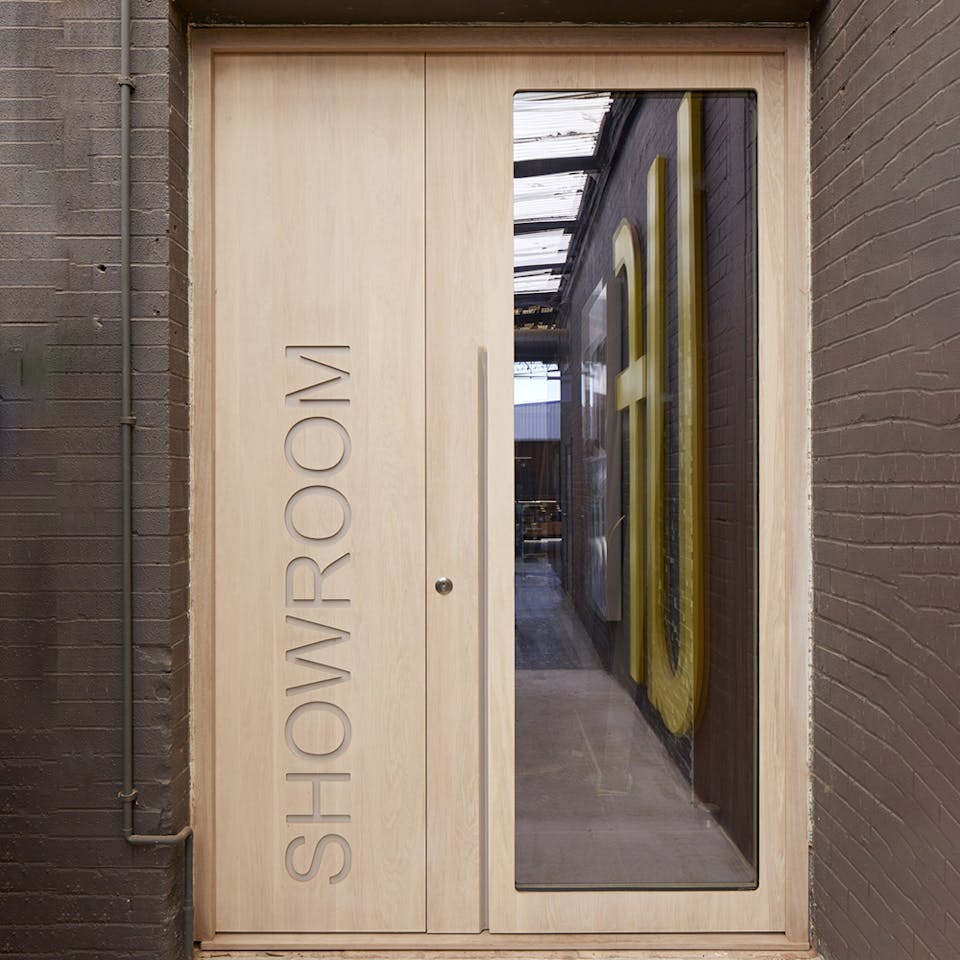 icev showroom door