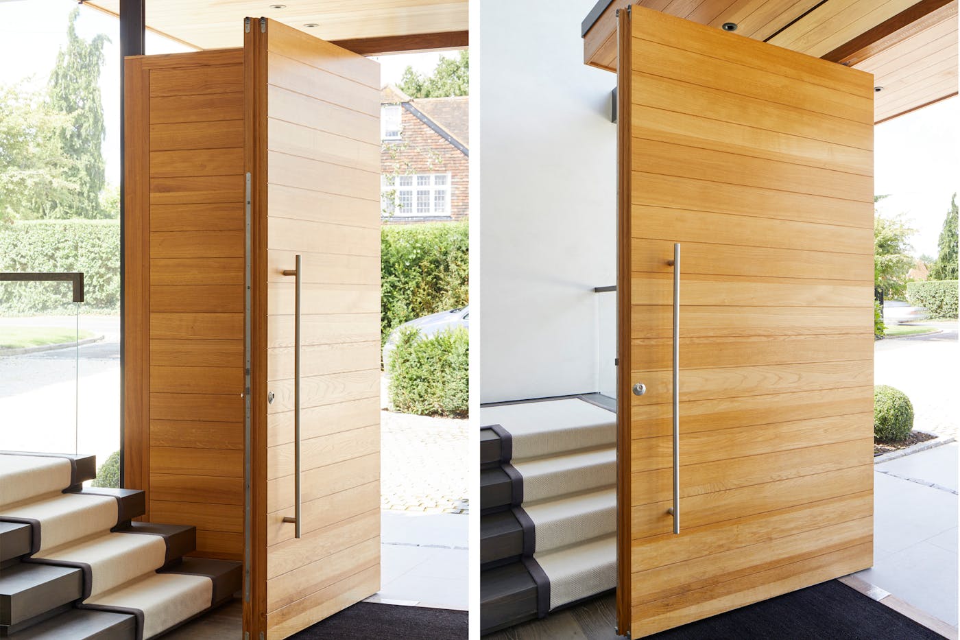 doors hallways oak front door