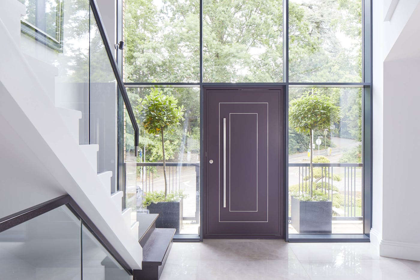 Doors can be fitted with existing sidelites
