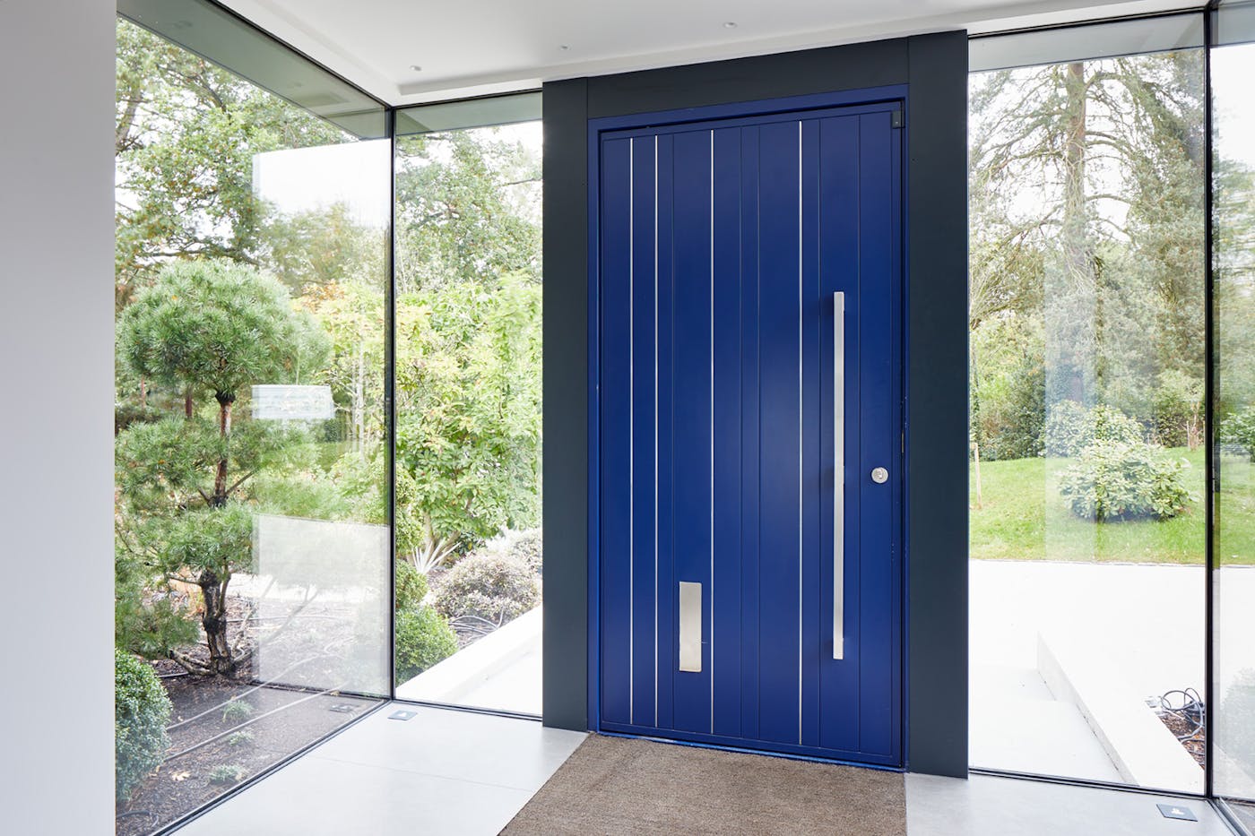 And we can't change the dimensions of the frame to fit the glazing, the frame has to be the right size to support the door