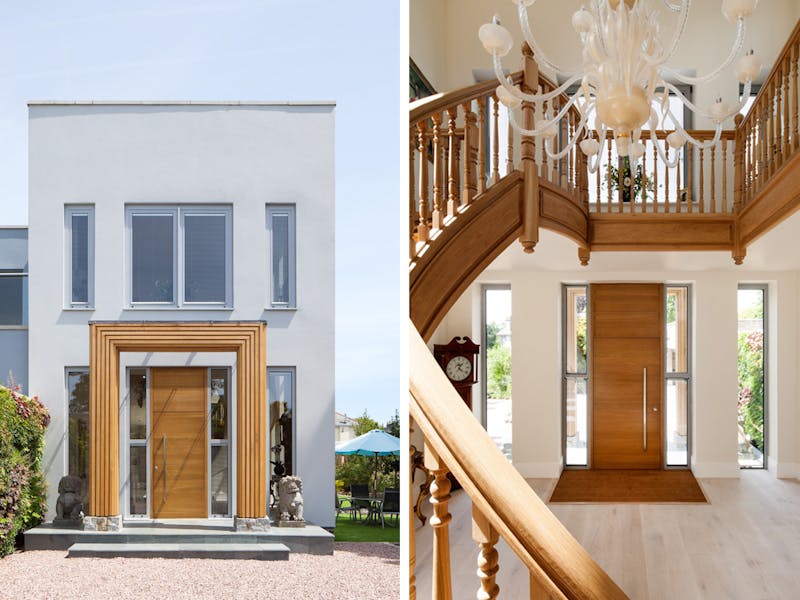 How to choose a front door for a rendered house | Urban Front