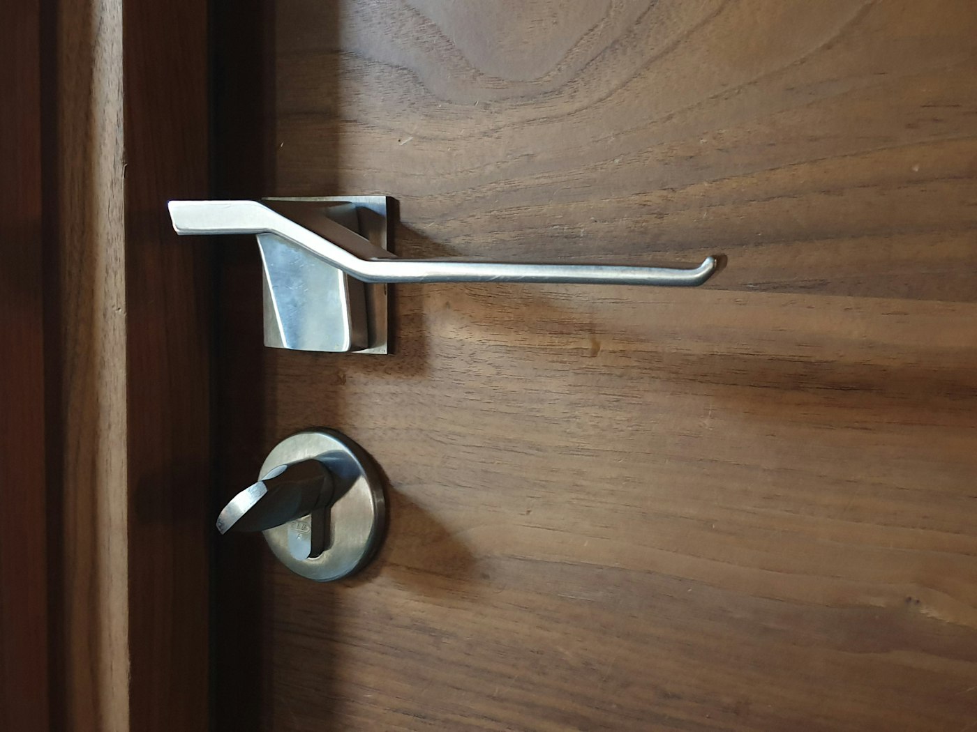 Contemporary update on a lever handle