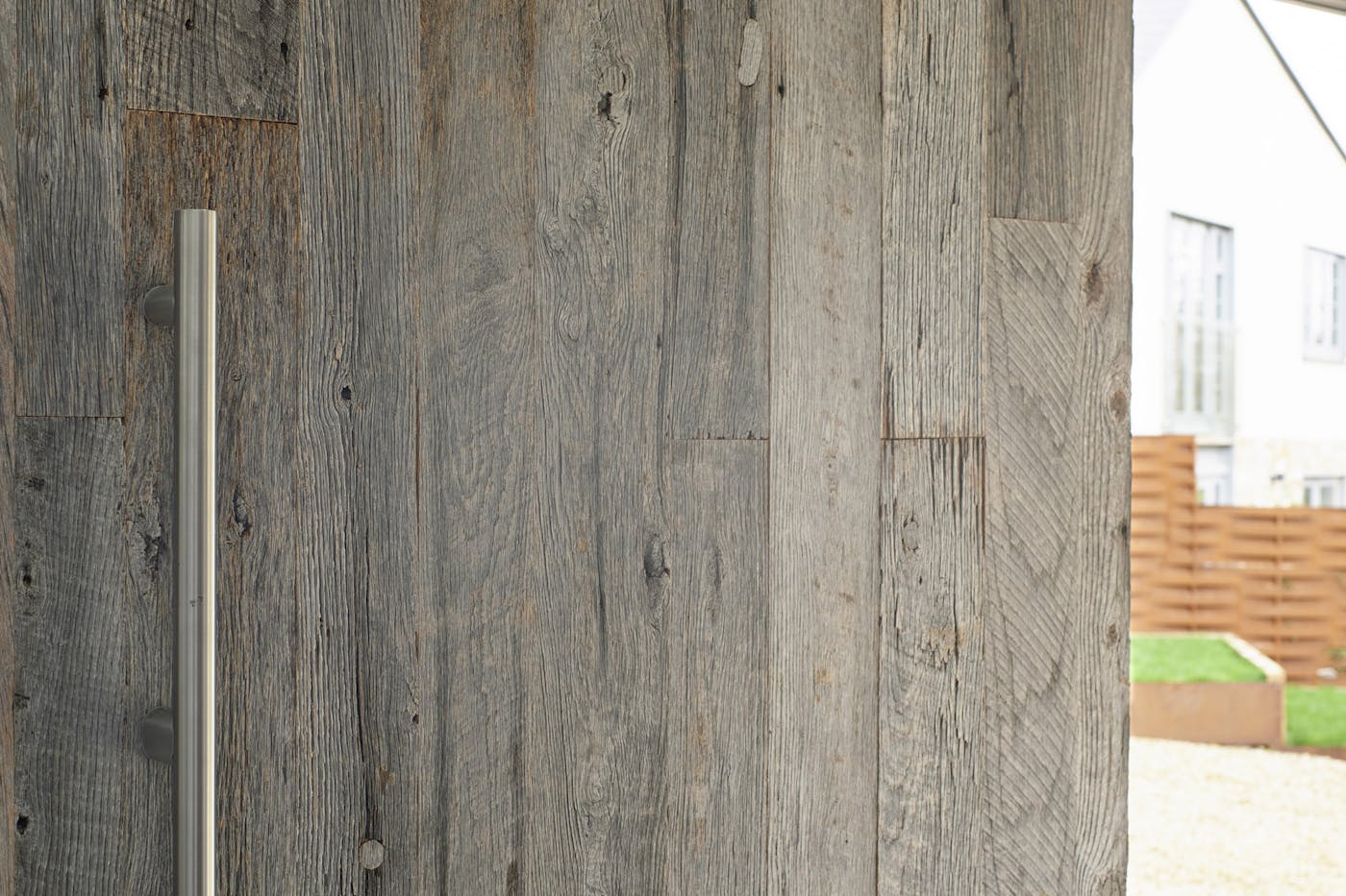 Like reclaimed wood used here in our "Barn" design