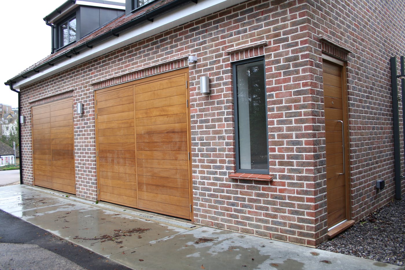 side hung garage doors