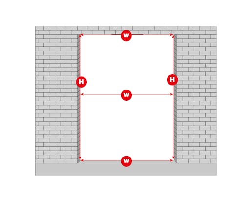 measure your structural opening 2