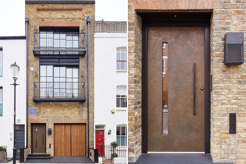 Is A Metallic Finish The Right Choice For Your Front Door Urban