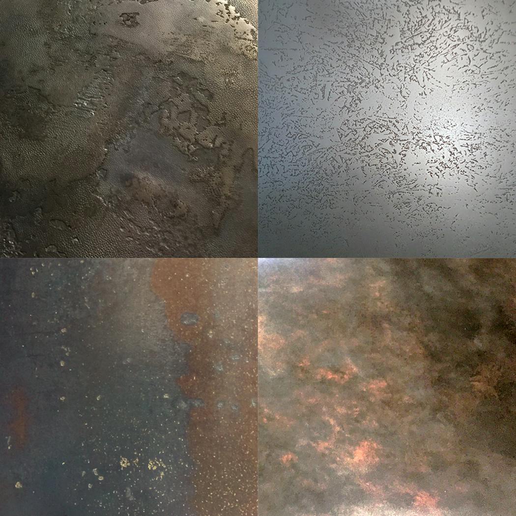 Metallic finish examples