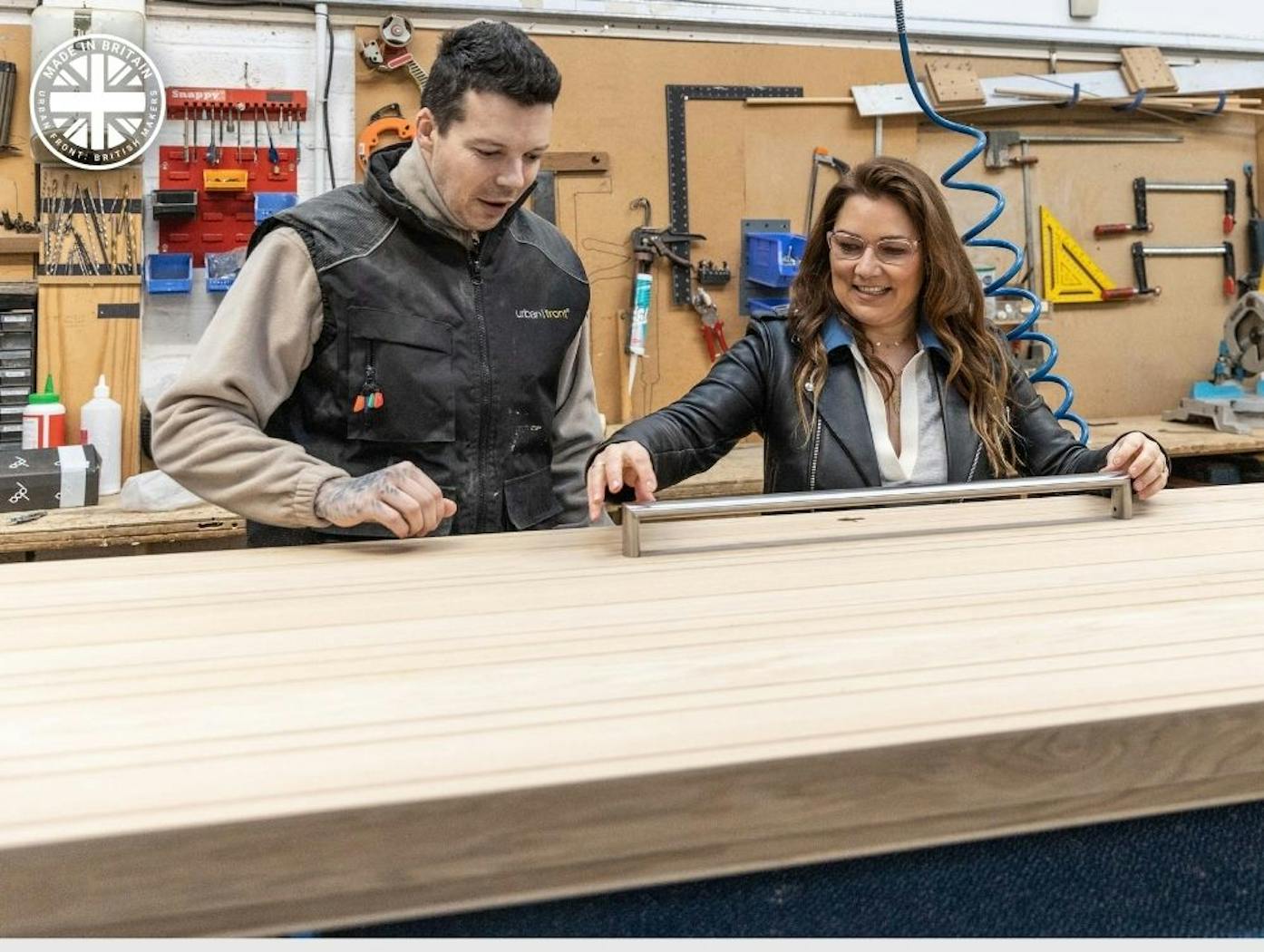 All our doors are handcrafted by experts in our Chesham showroom. 