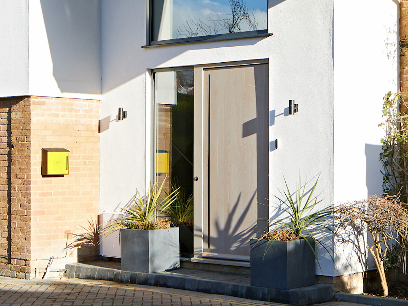 Yellow Postbox - Urban Front door