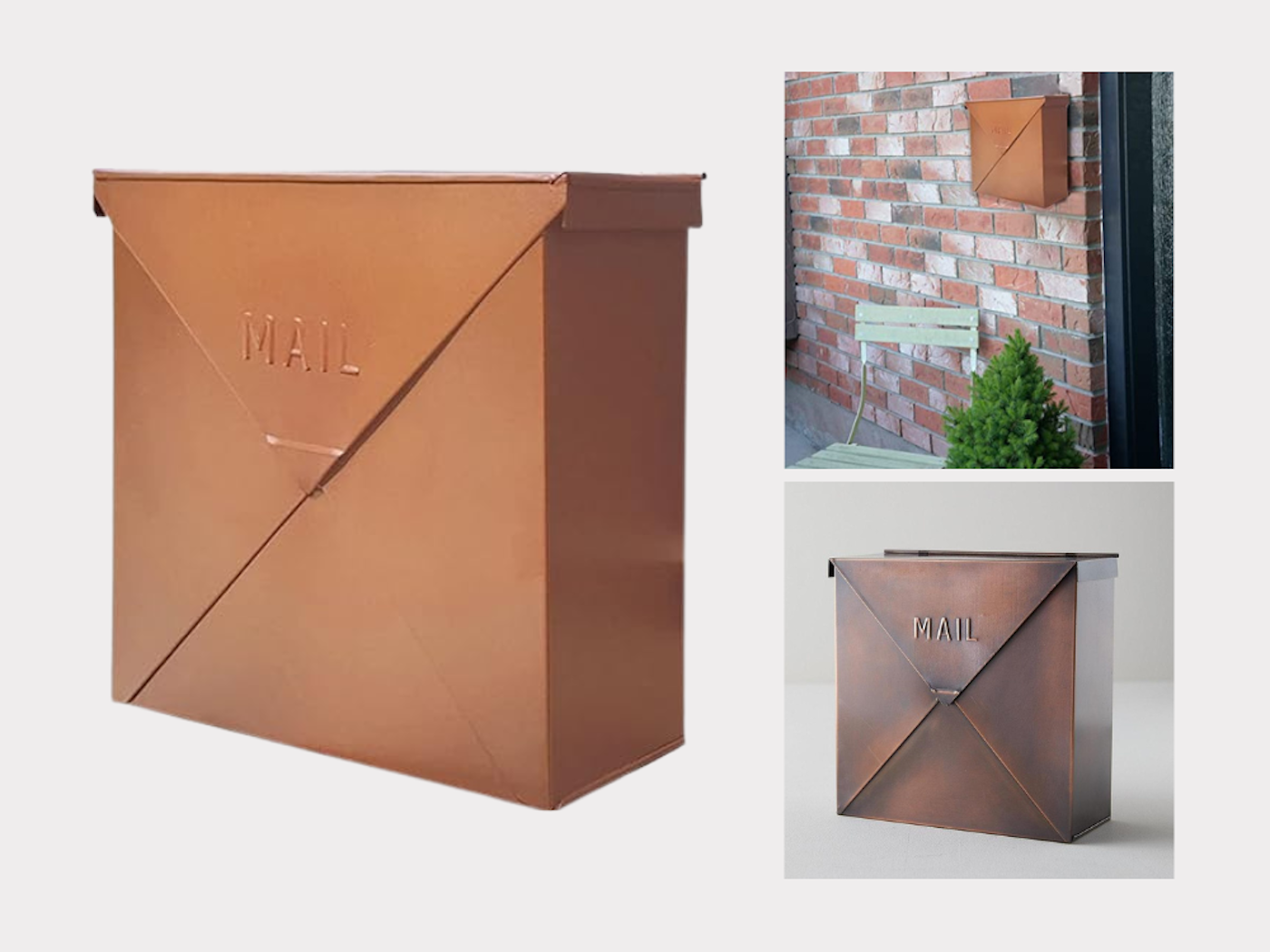Chicago copper mailbox | £105
