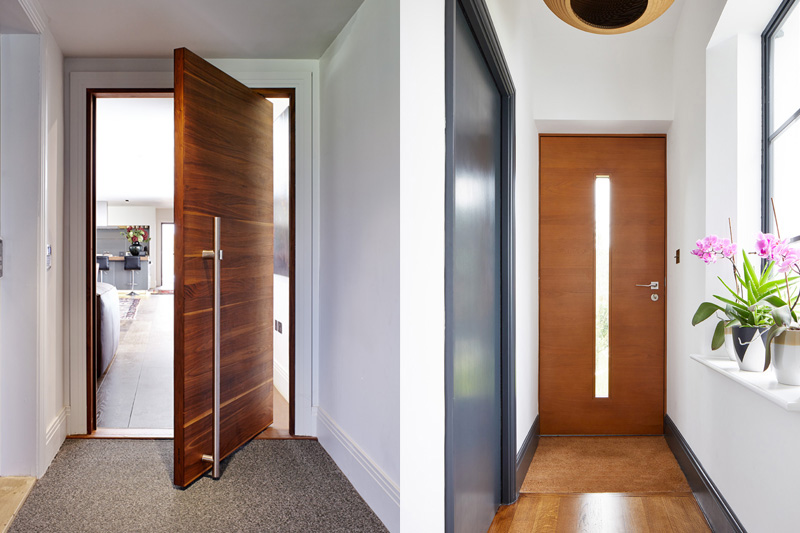 should interior doors match wood floor