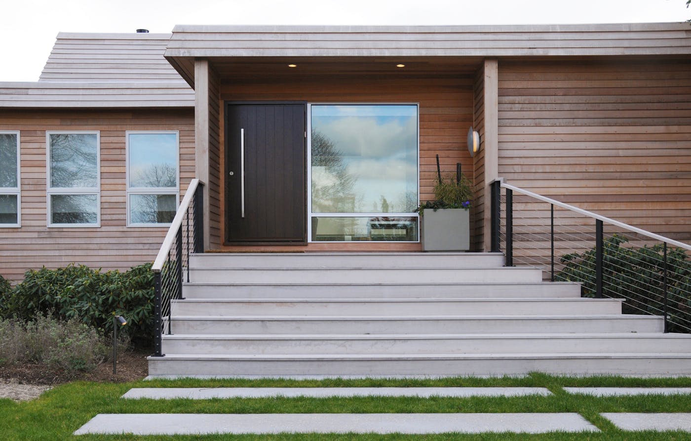 This door commands attention and shows you don't have to follow the rules