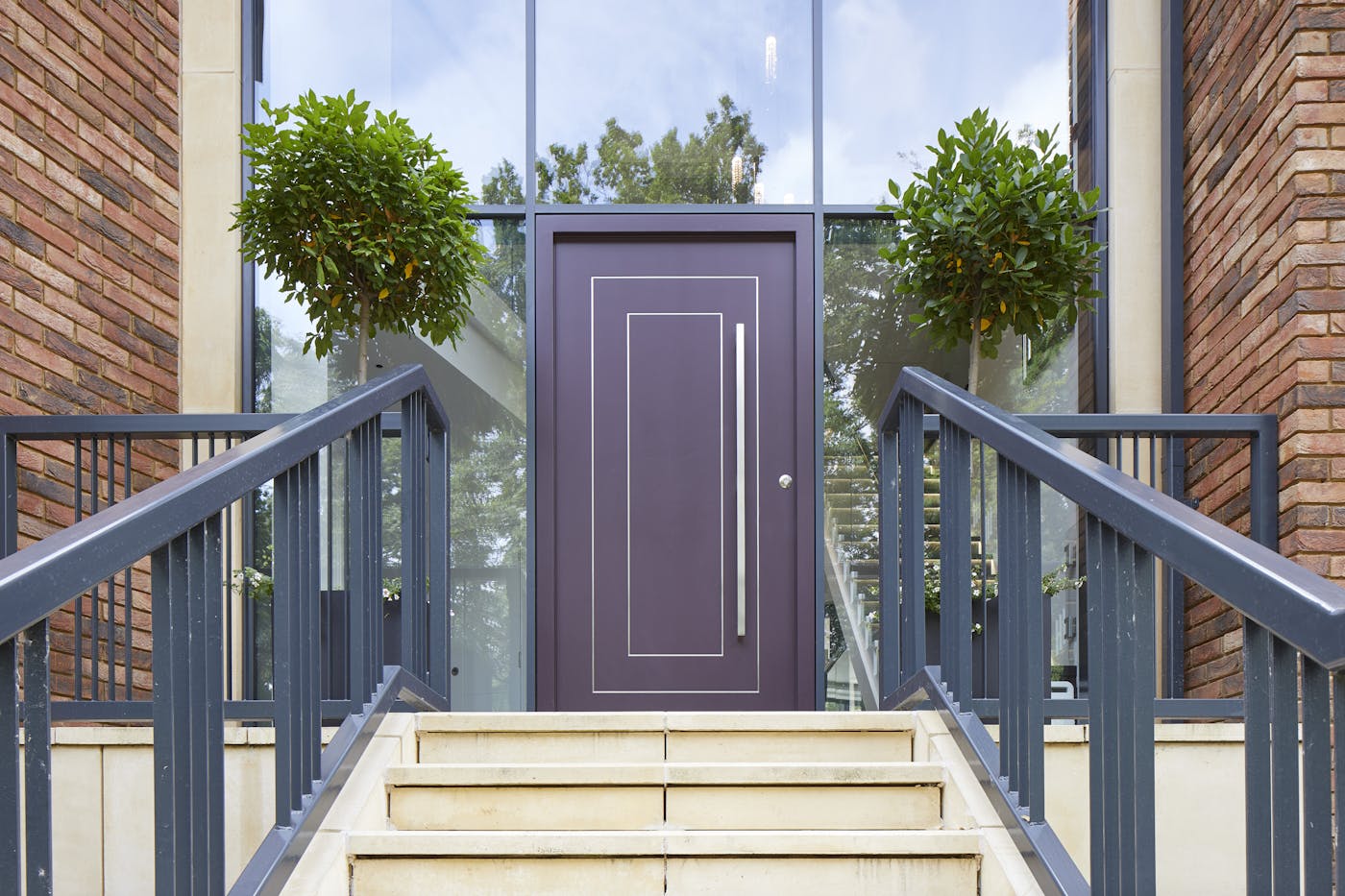 add value to your house contemporary front door