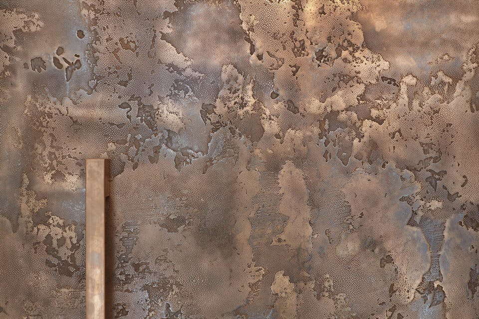 Bronze ref. 101: While the snakeskin-like texture is sure to become a talking point for everyone who steps through the door