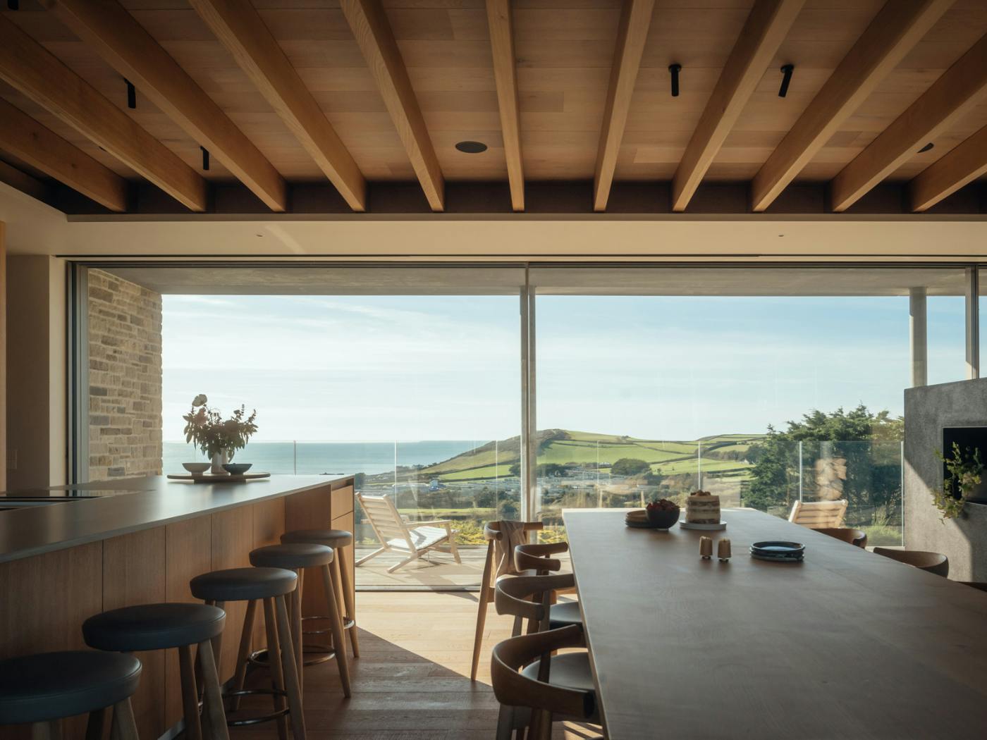 Landscape_view through kitchen 