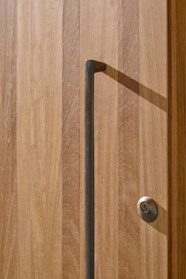 Portrait wood grain close up