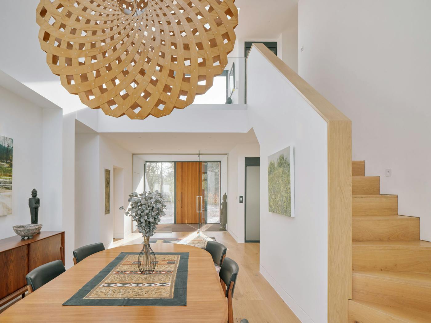 Dining area facing front door Sandbox