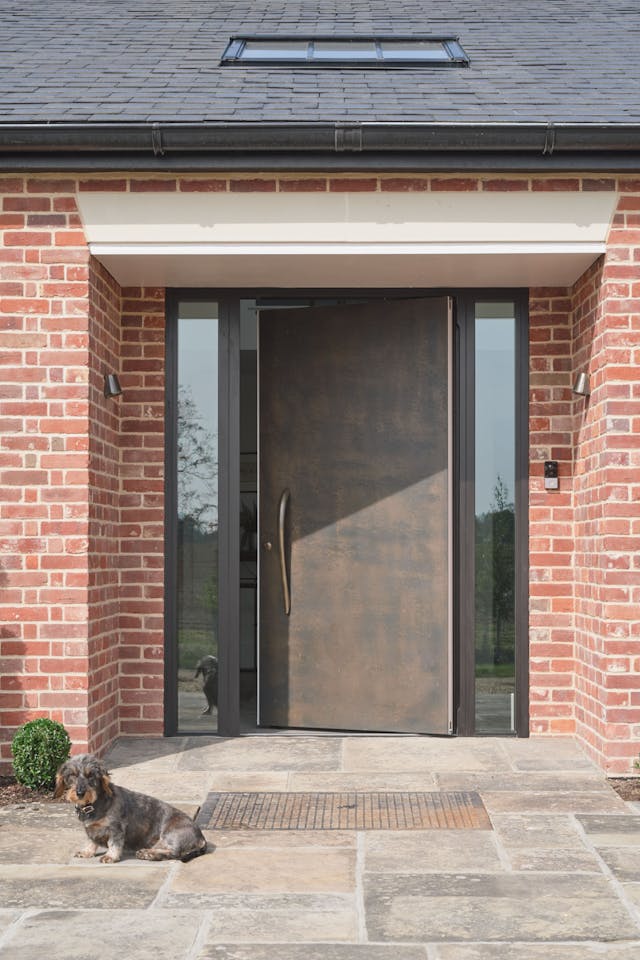 Portrait door close up Urban Front