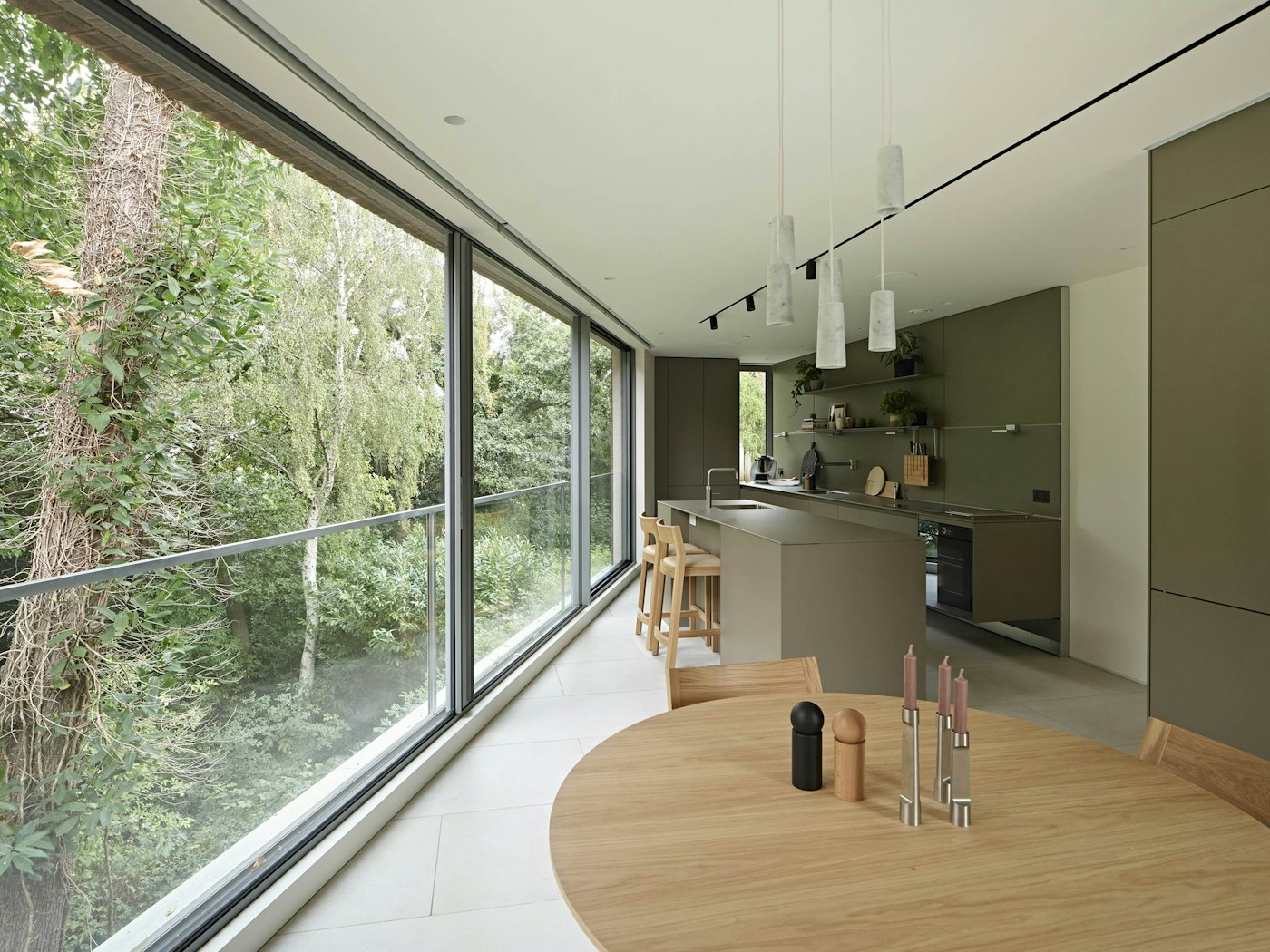 From paper to reality, the house build materialised down to the last detail, including this Bulthaup kitchen