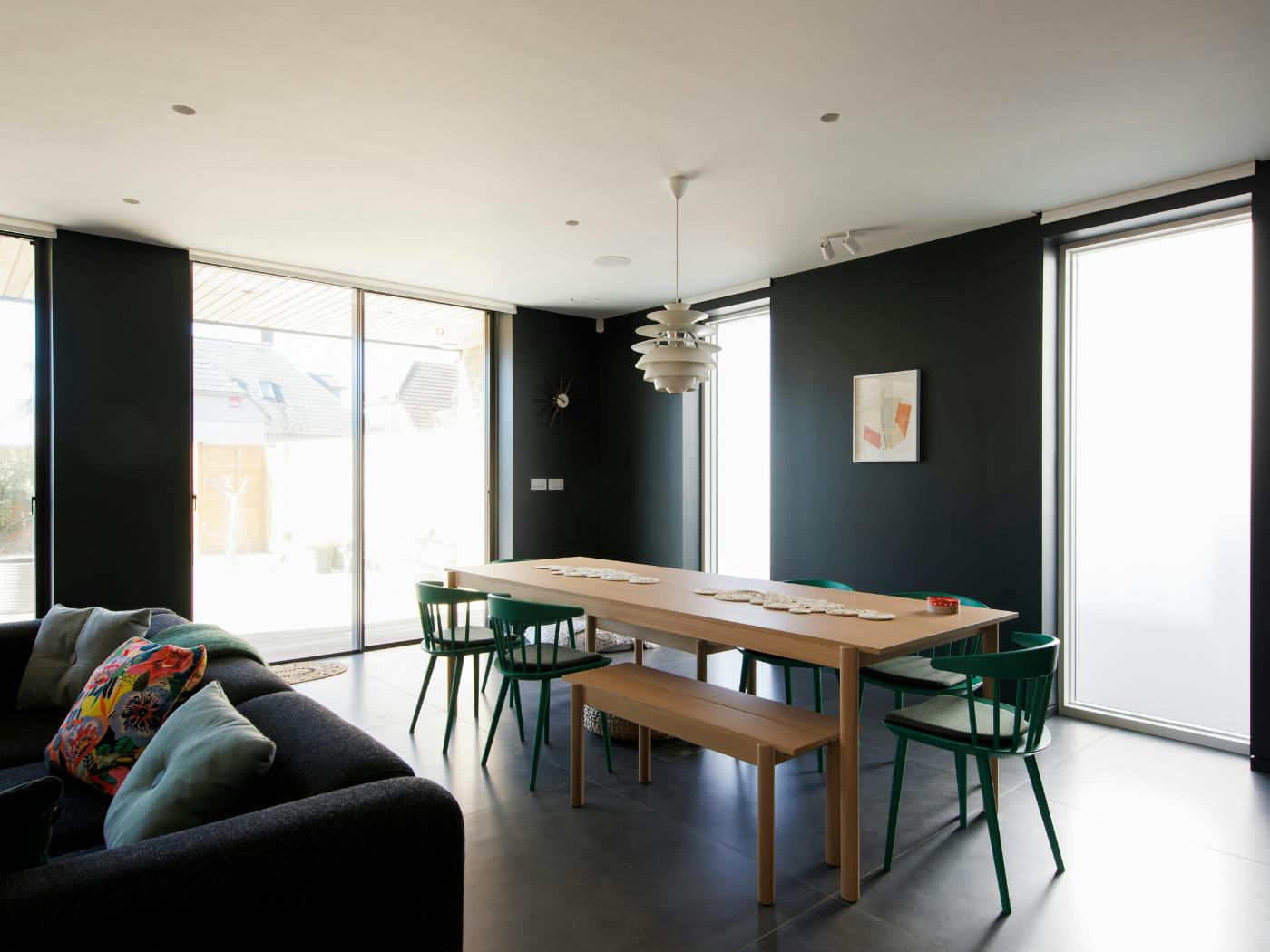 Iona dining area landscape