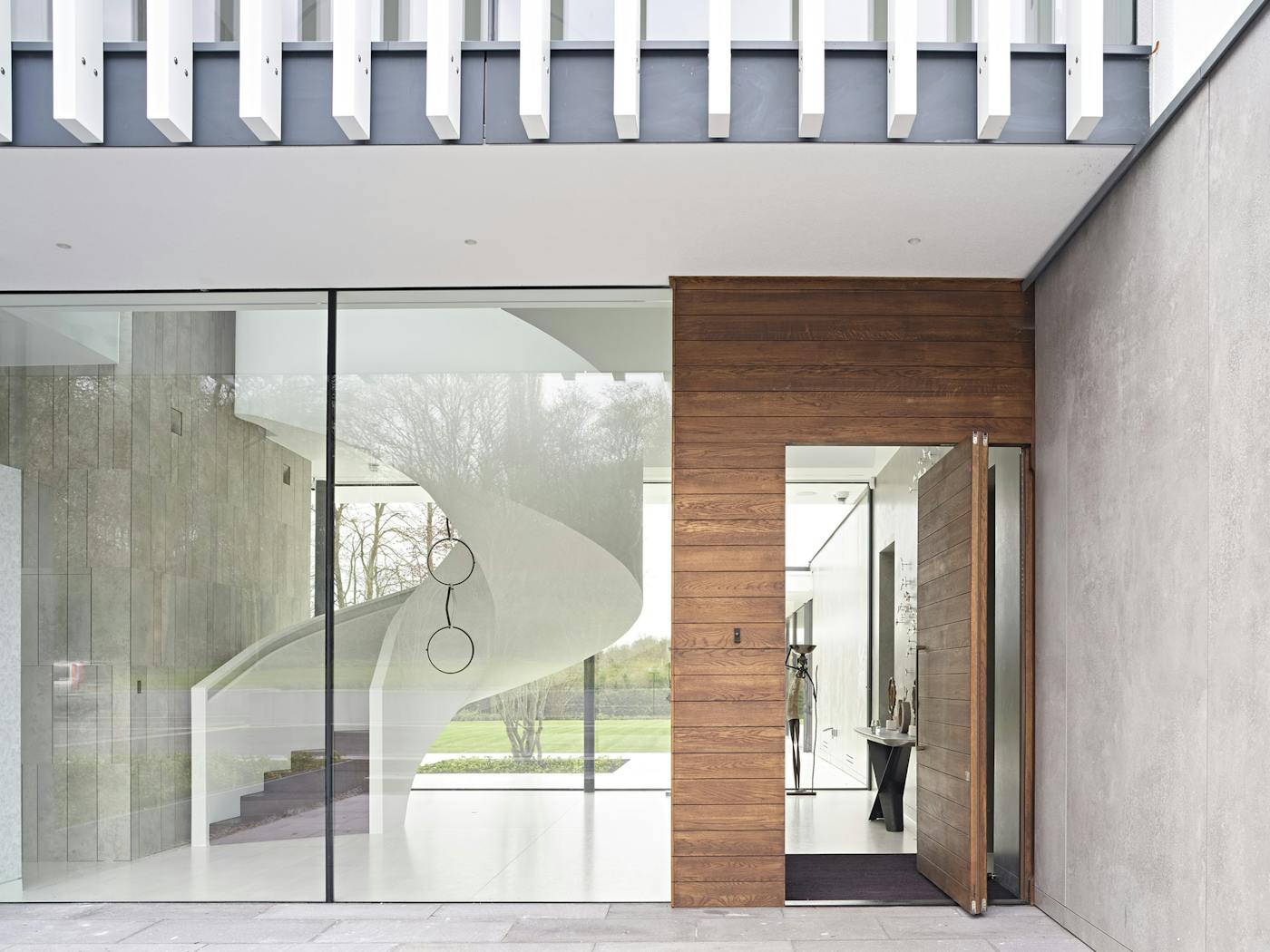 Orchard View case study parma pivot door open fully