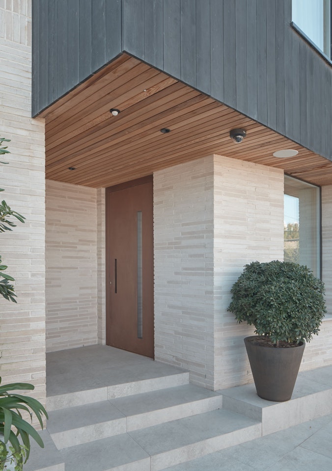 Terano steel rust concealed handle RX architects LR 009