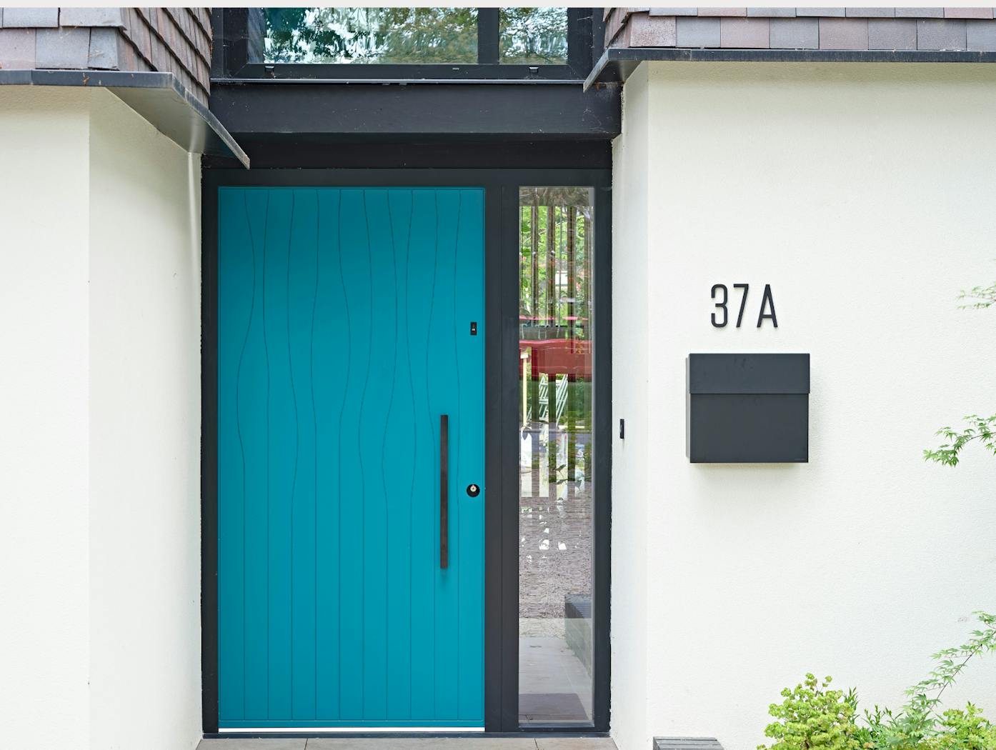 Teal Front door Urban Front 15