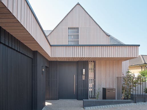 A stunning sustainable home with a Passivhaus Urban Front door