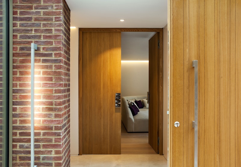 Doors In Contemporary Houses Urban Front