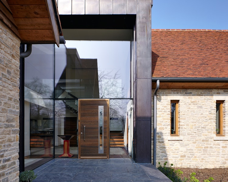 Doors In Glass Urban Front