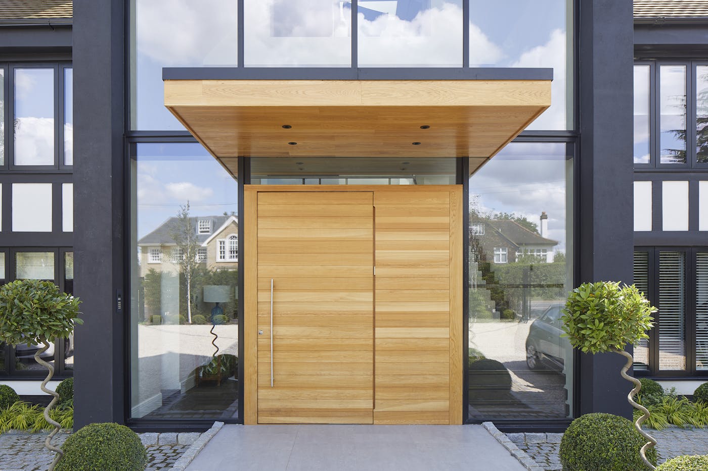 Parma flush front door | Urban Front