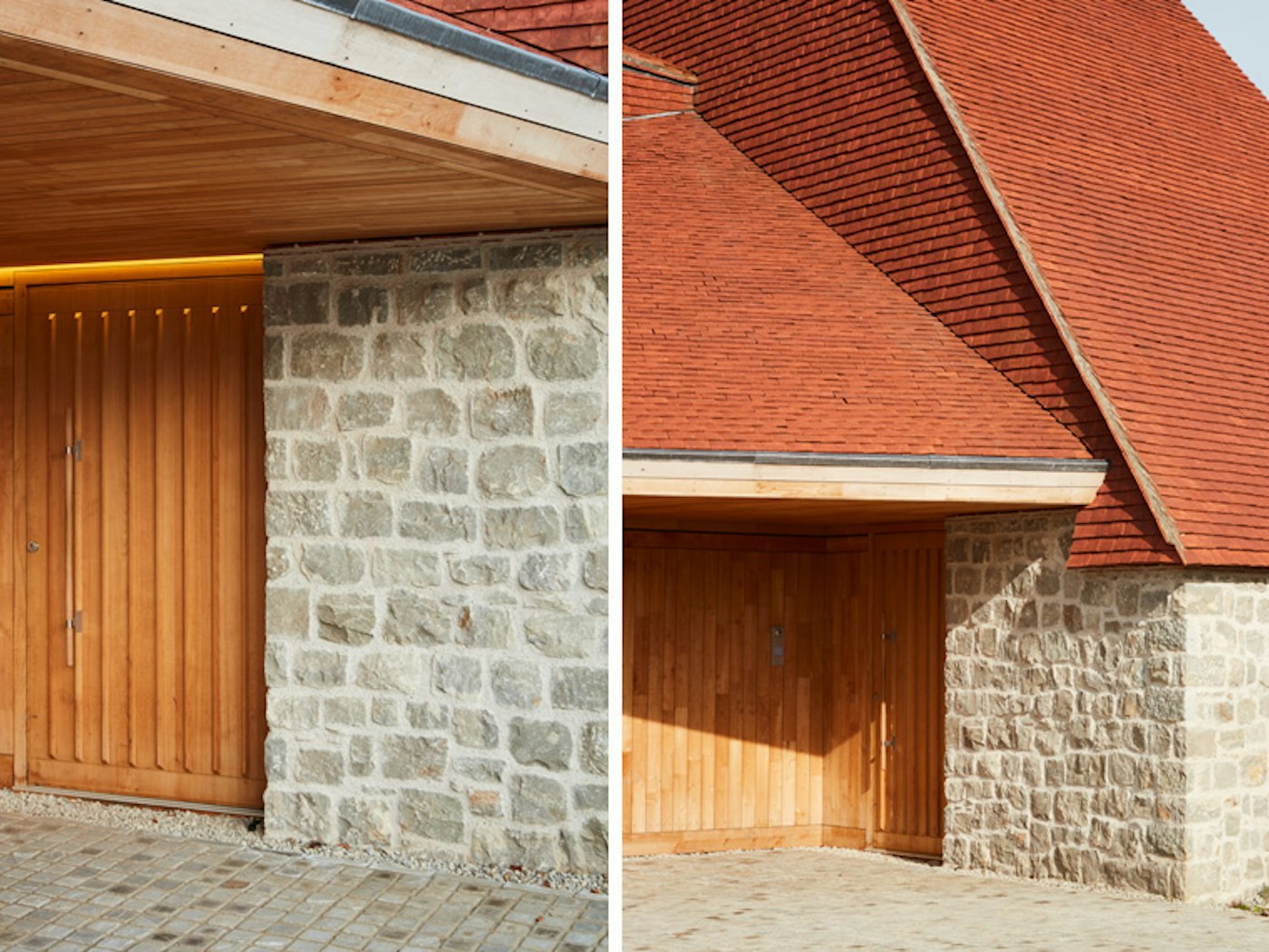 Urban front worked alongside the architects ensuring the doors would not stand out too much