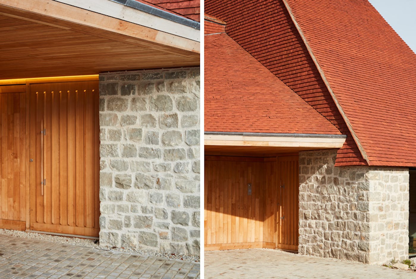 Urban front worked alongside the architects ensuring the doors would not stand out too much