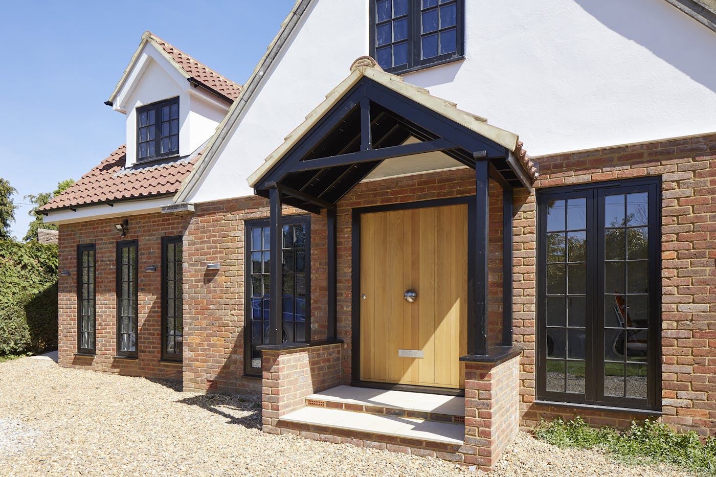 A traditional bungalow with a modern twist