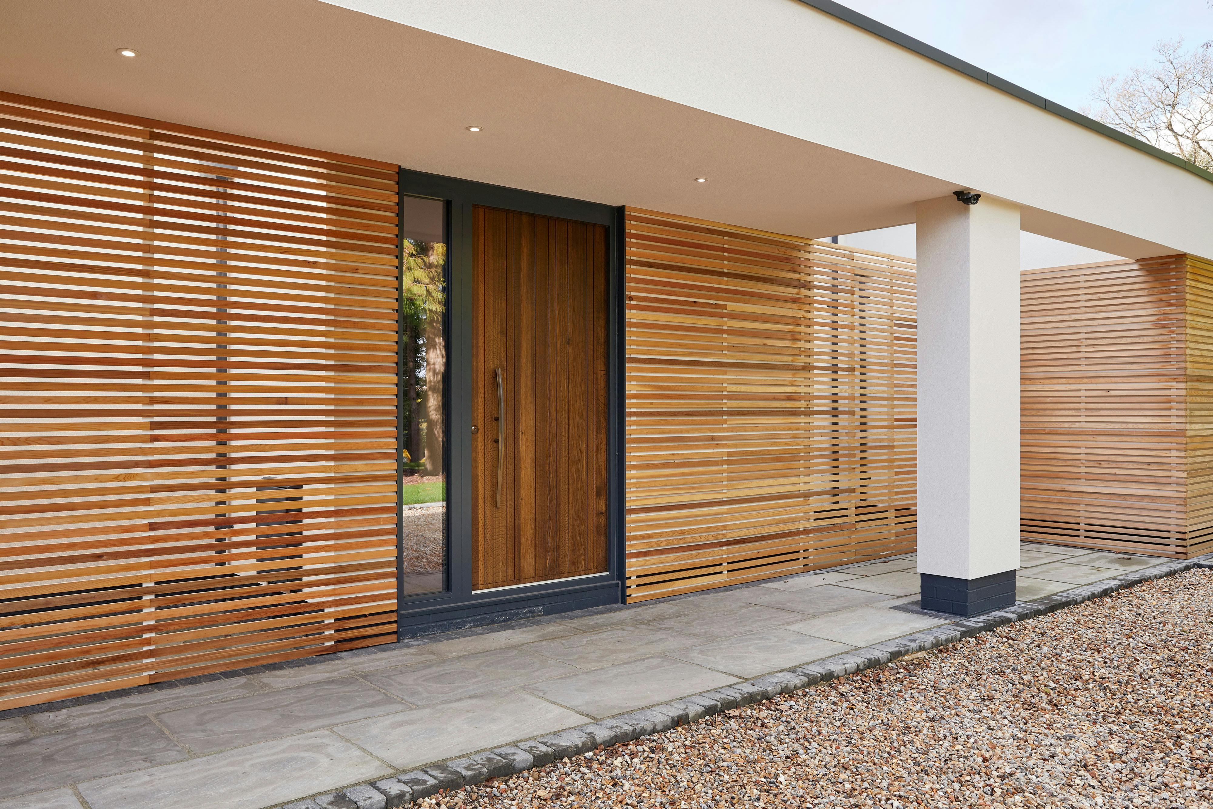 Modern doors Hardwood doors Urban Front