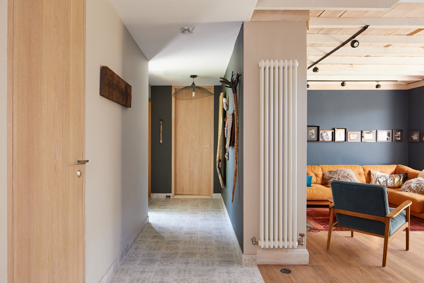 And new floors also made up part of the interior overhaul, including brand new hallway tiles