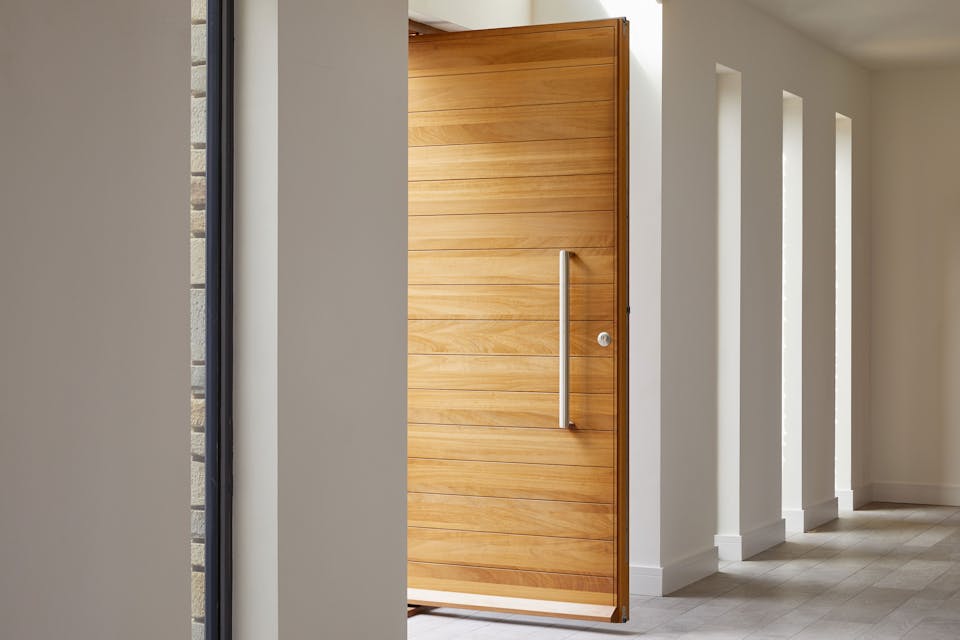 iroko wood doors Urban Front 3