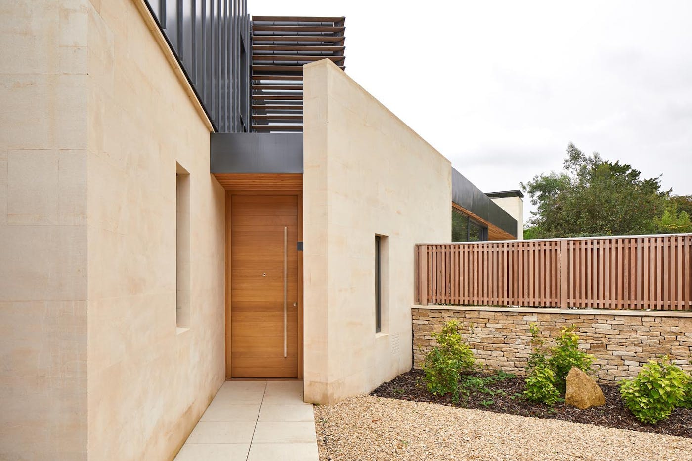 passive house front door