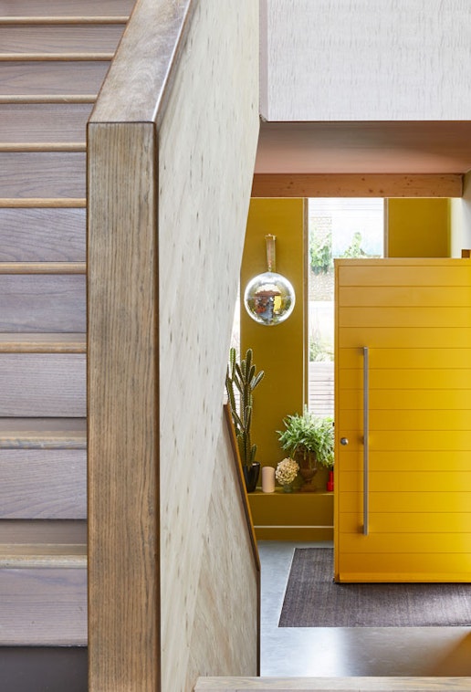 Colour front doors interior | Yellow | Urban Front