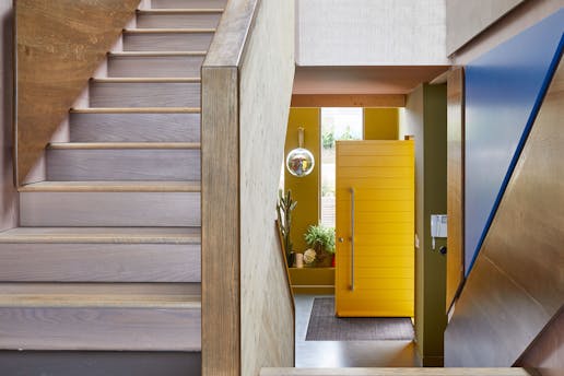 Colour front doors interior | Yellow | Urban Front