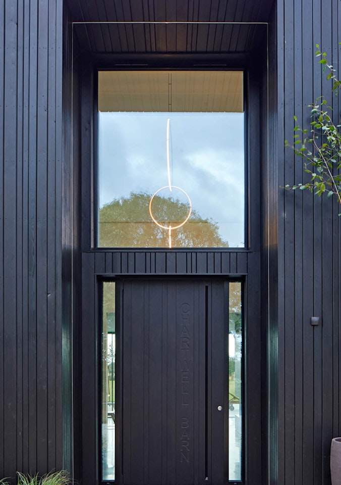 choose door for house with black cladding thumbnail