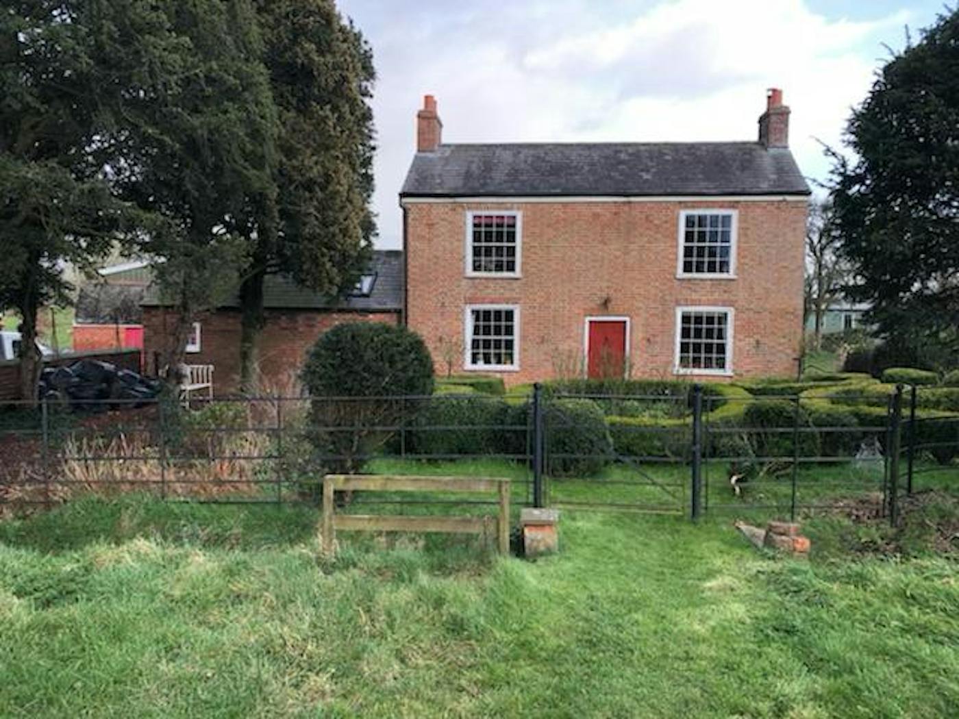 Orchard farm in Leicester, home to Urban Front's first tree planting project