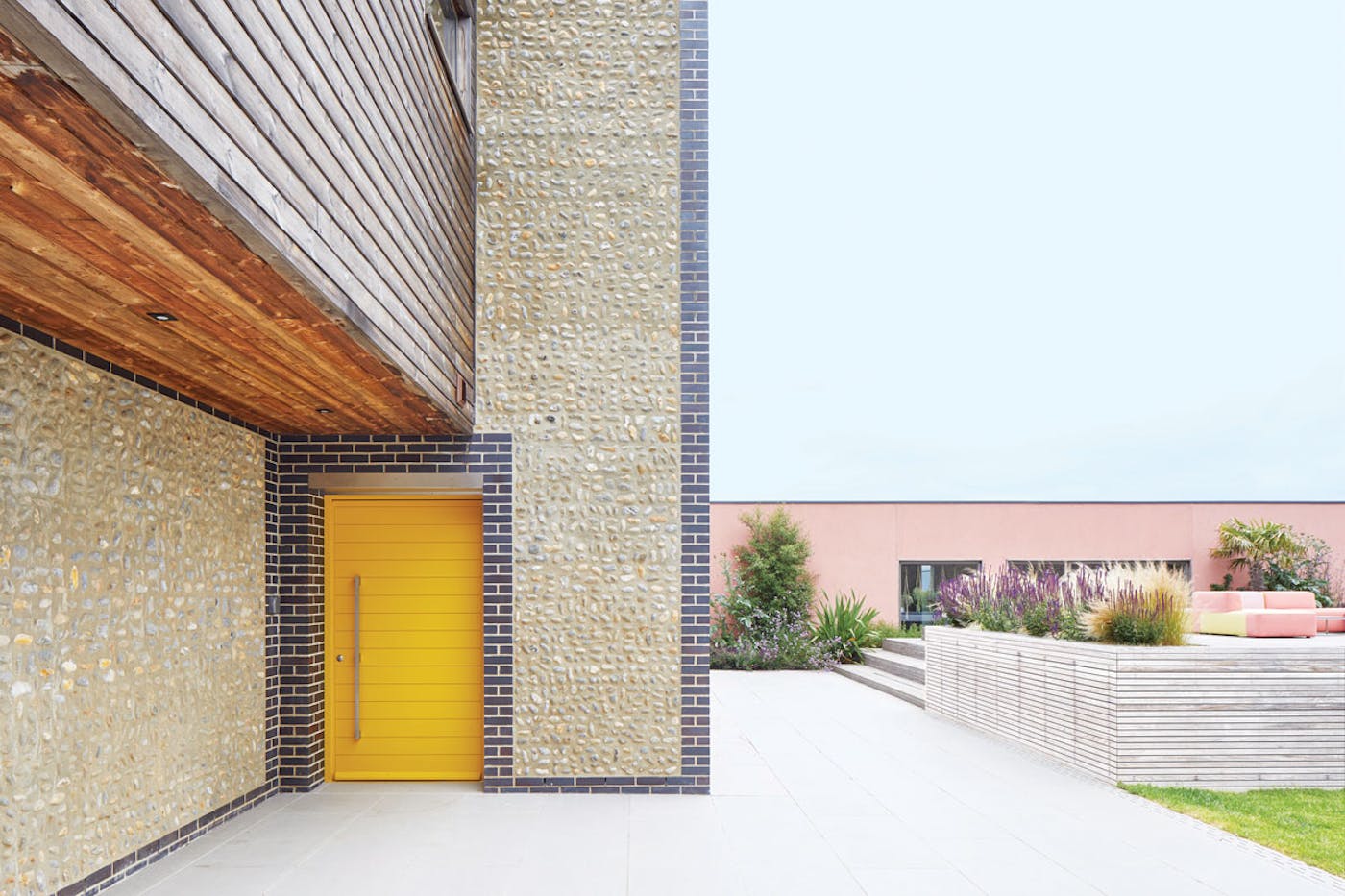 Yellow painted | Parma front door