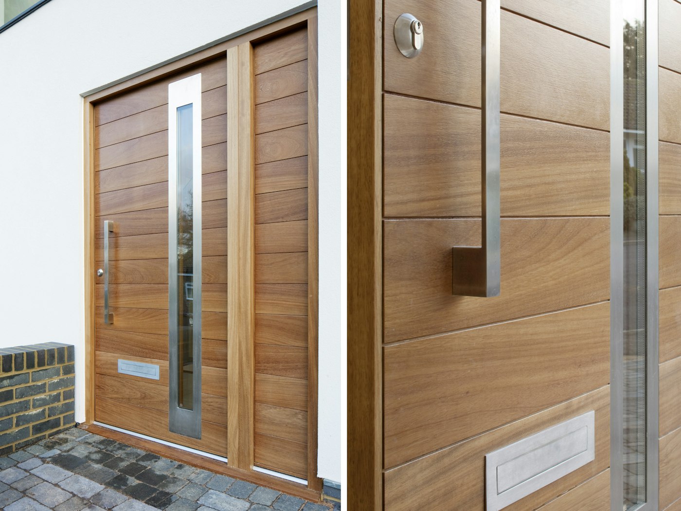 Sorrento Front Door | European Oak | Option 10 handle