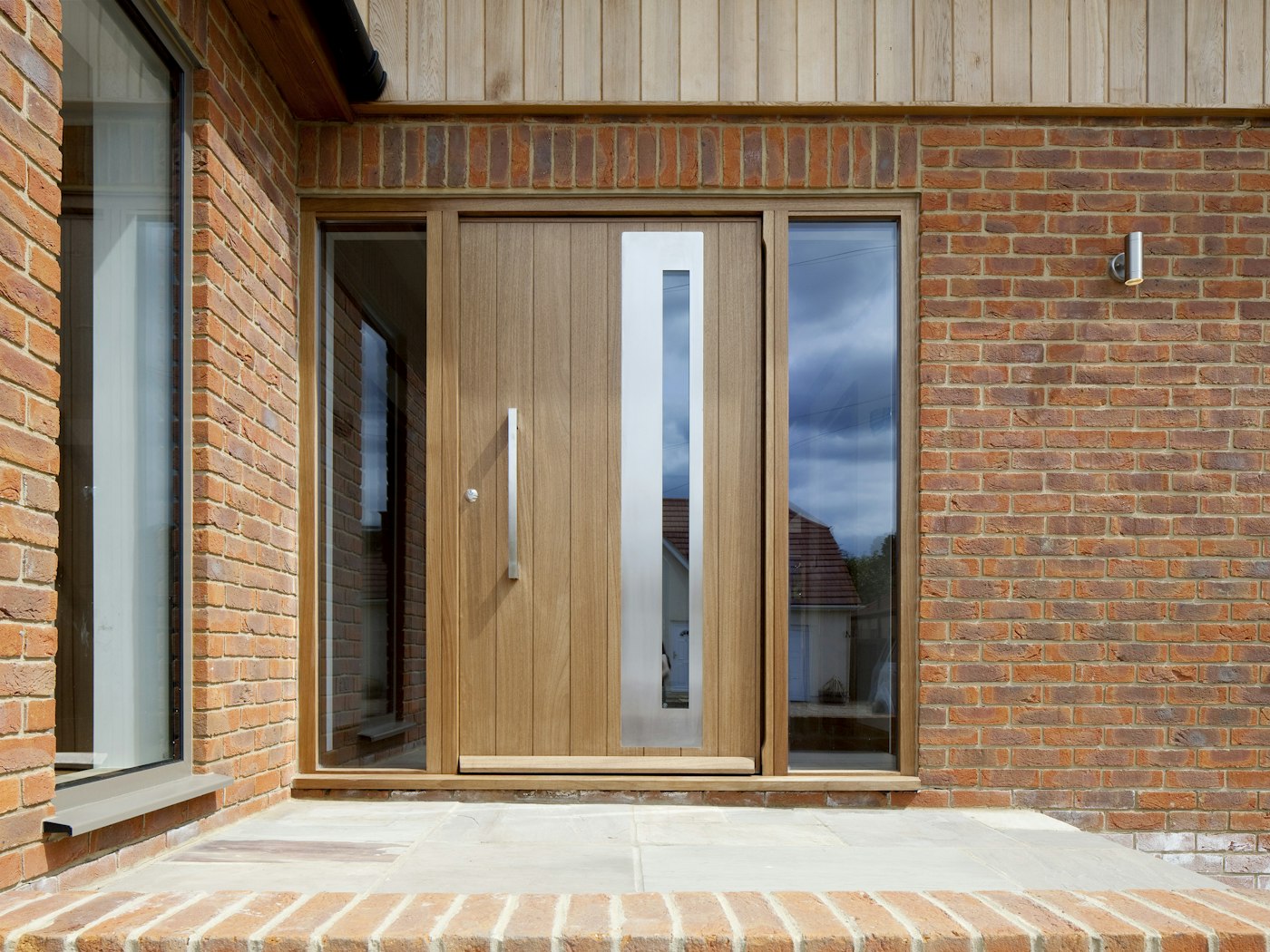 Sorrento front door | vertical grooves