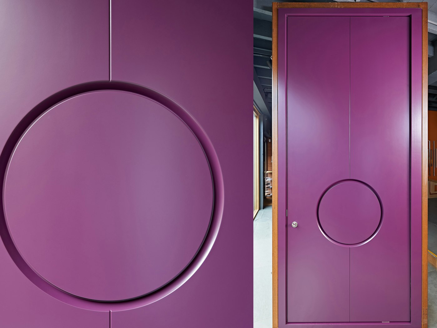 Create even more standout on the exterior of your door with a vibrant painted RAL finish